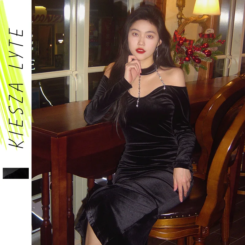 Sexy Strapless Fishtail Dress Women's 2022 Spring Black Elegant Long Dress Ladies France Velvet Dresses
Sexy Strapless Fishtail Dress Women's 2022 Spring Black Elegant Long Dress Ladies France Velvet Dresses