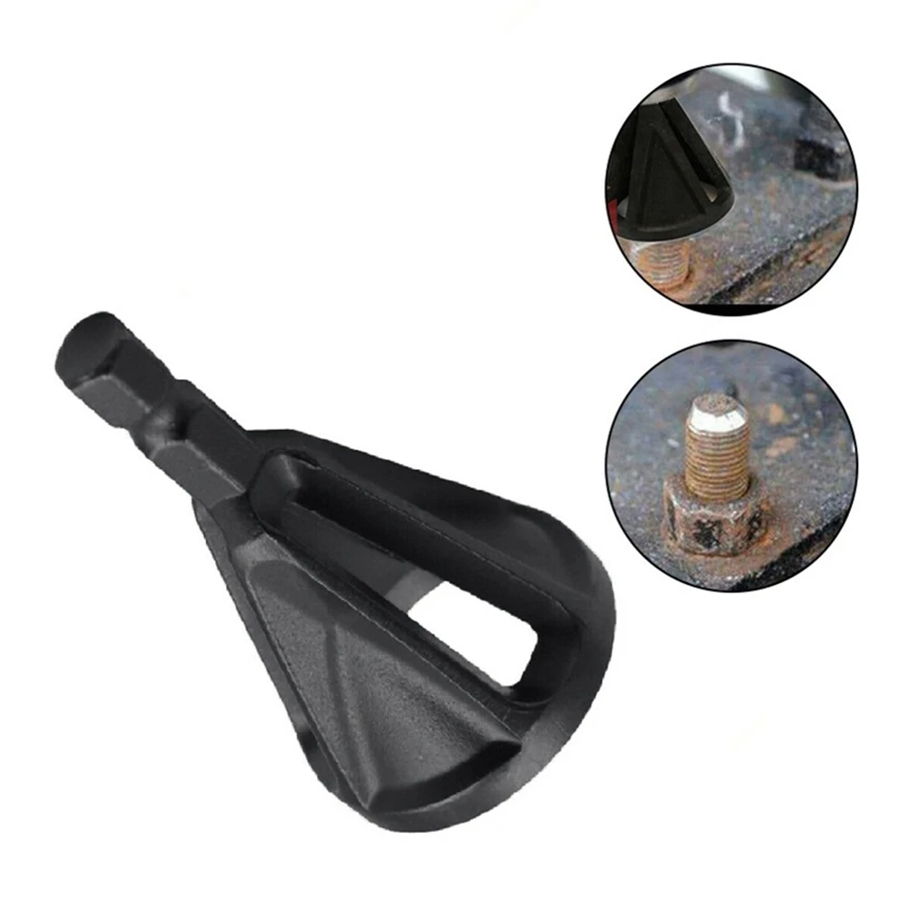 External Chamfer Deburring Tool 1pcs Black CR12 MOV Material High Strength Safety Design For Wood / Hardened Steel
External Chamfer Deburring Tool 1pcs Black CR12 MOV Material High Strength Safety Design For Wood / Hardened Steel
