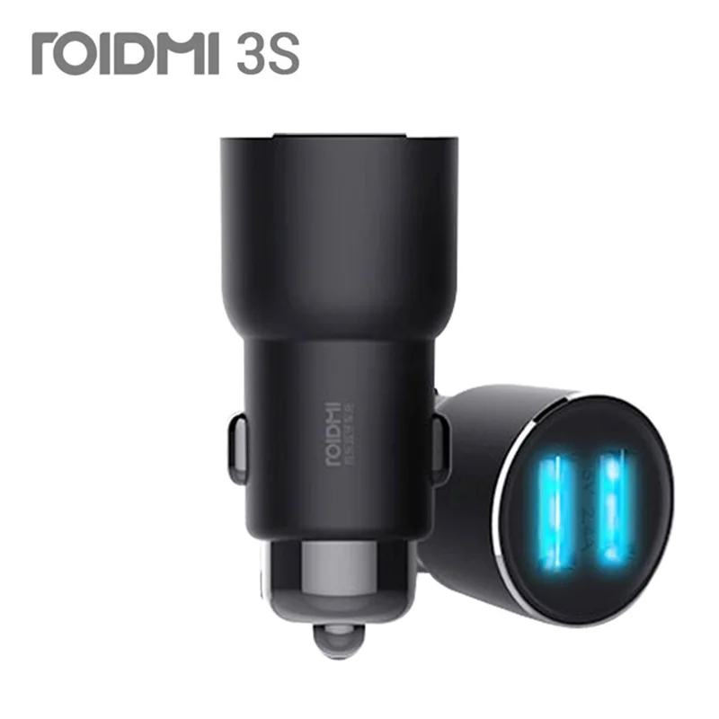 ROIDMI 3S Bluetooth Car Charger FM Transmitter 5V 3.4A Quick Car Charger MP3 Music Player for iPhone and Android Phones
ROIDMI 3S Bluetooth Car Charger FM Transmitter 5V 3.4A Quick Car Charger MP3 Music Player for iPhone and Android Phones