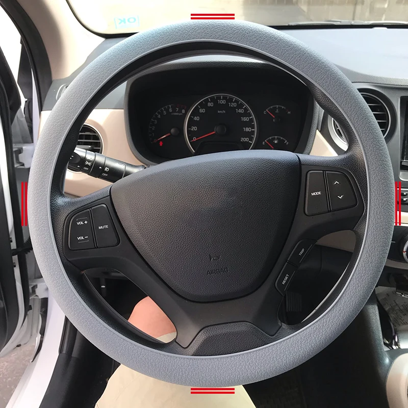 DIY Multi Color Universal Skin Soft Silicone Steering Wheel Cover Car Silicone Steering Wheel Glove Cover Automobile Accessories
DIY Multi Color Universal Skin Soft Silicone Steering Wheel Cover Car Silicone Steering Wheel Glove Cover Automobile Accessories