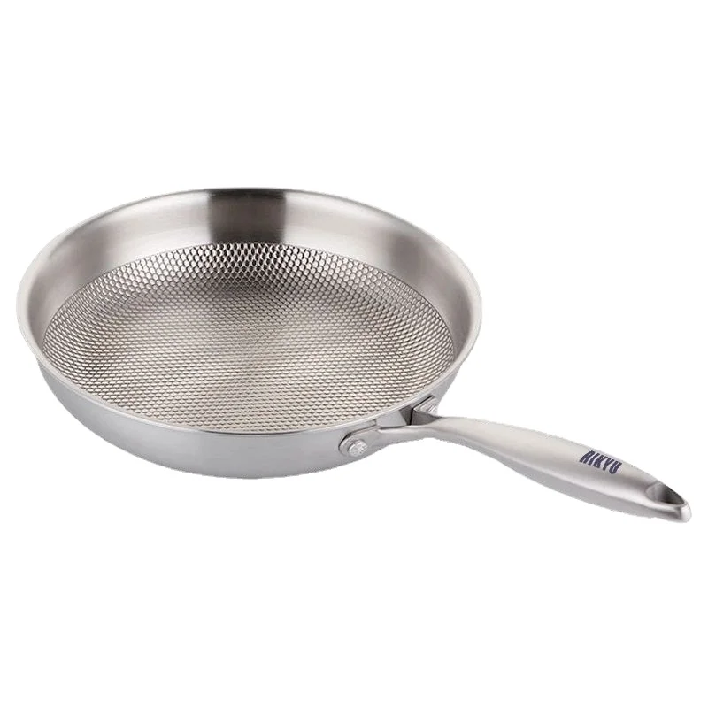 Japanese Style Flat Pan with Non-stick Coating and Three-layer Steel, Suitable for Gas Stove and Electric Induction Cooker
Japanese Style Flat Pan with Non-stick Coating and Three-layer Steel, Suitable for Gas Stove and Electric Induction Cooker