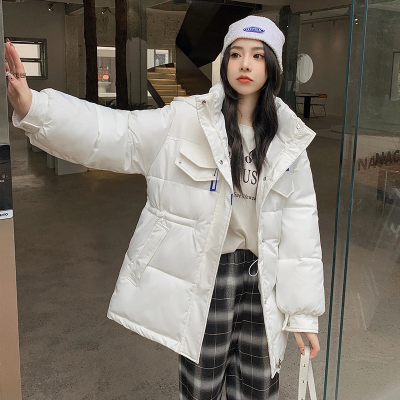 New Fashion Winter Parkas 2022 Women Down Jacket Hooded Parka Warm Female Cotton Padded Jacket Casual Outwear Women Clothes
New Fashion Winter Parkas 2022 Women Down Jacket Hooded Parka Warm Female Cotton Padded Jacket Casual Outwear Women Clothes