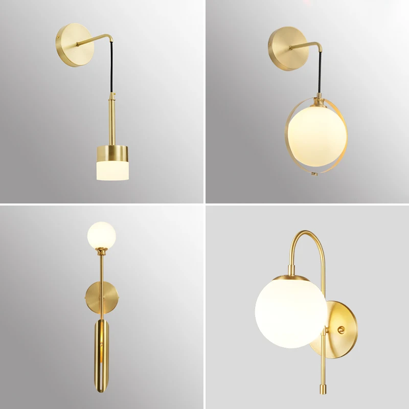 Modern Lighting Fixtures Room And Living Room Wall Lamp Copper luminac Led acrylic wall lamp Living Room Bedroom Corridor
Modern Lighting Fixtures Room And Living Room Wall Lamp Copper luminac Led acrylic wall lamp Living Room Bedroom Corridor