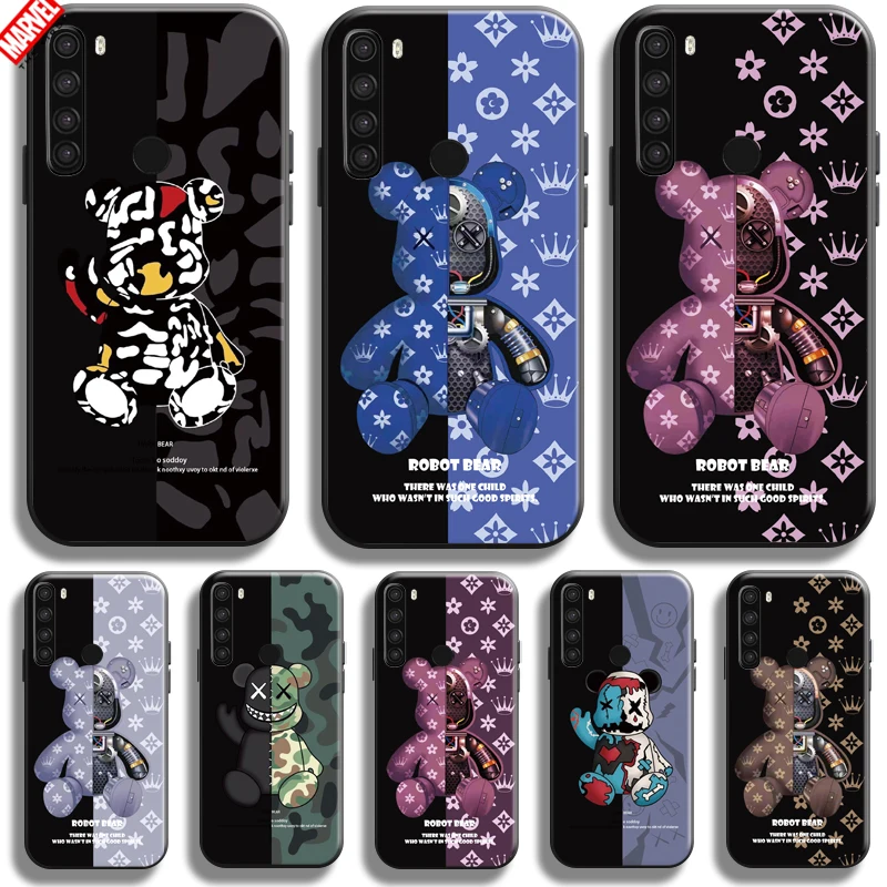 Luxury Fashion Bear For Xiaomi Redmi Note 8 8T 8 Pro Redmi 8 8A Phone Case Coque Carcasa Black Funda Silicone Cover
Luxury Fashion Bear For Xiaomi Redmi Note 8 8T 8 Pro Redmi 8 8A Phone Case Coque Carcasa Black Funda Silicone Cover