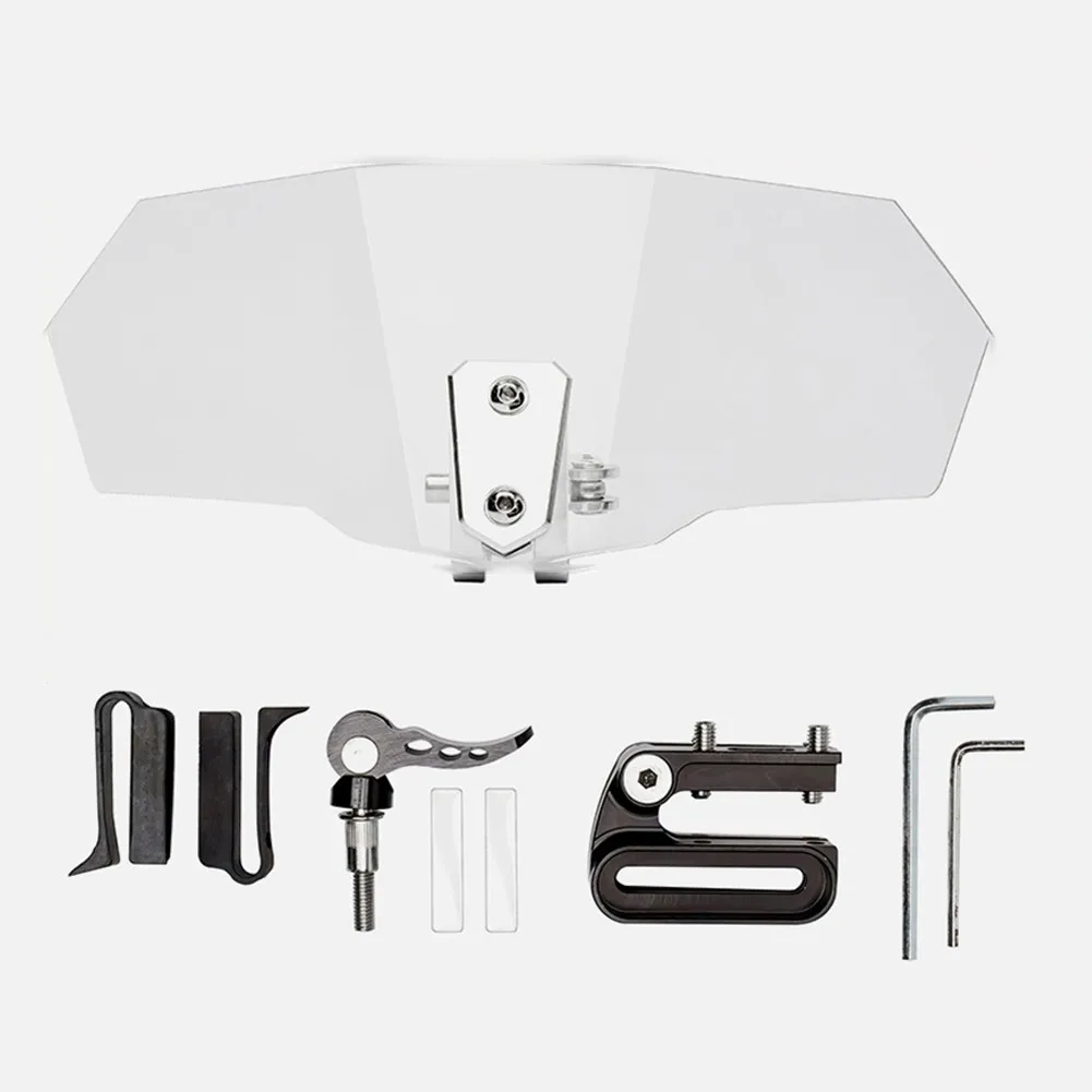 Windshield Screen Windscreen Scooter With Install Kit 1PC Air Adjustable Clip Deflector Extension Spoiler Motorcycle
Windshield Screen Windscreen Scooter With Install Kit 1PC Air Adjustable Clip Deflector Extension Spoiler Motorcycle