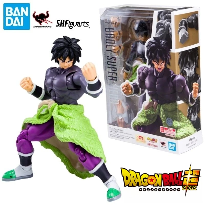 Bandai Original Shfiguarts Dragon Ball Broly Super Hero Joints Movable Anime Action Figures Collection Model Doll Kid Gifts Toys
Bandai Original Shfiguarts Dragon Ball Broly Super Hero Joints Movable Anime Action Figures Collection Model Doll Kid Gifts Toys