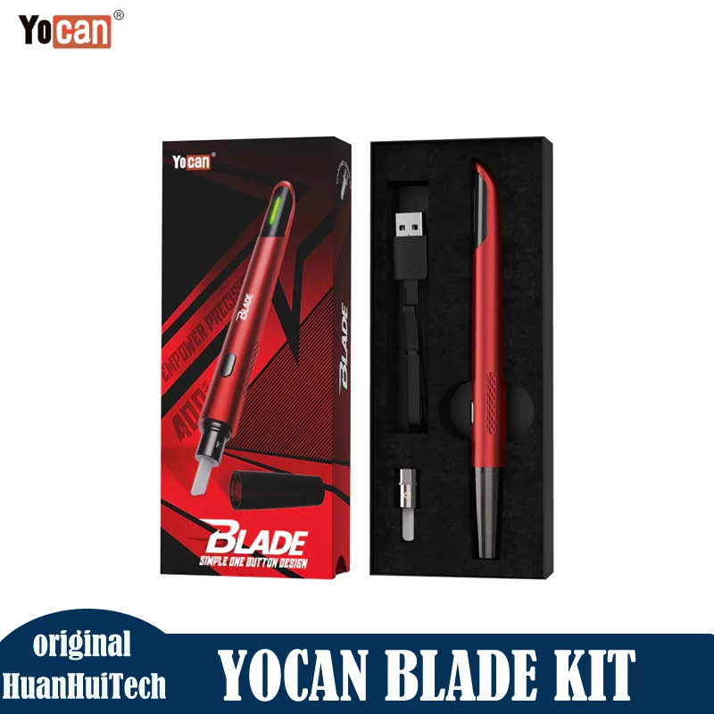 Оригинальный нож YOCAN Blade Dabbing, нагревательная ручка, аккумулятор 400 мАч, керамический наконечник типа с, зарядка, переменное Напряжение 3,0/3,6/4,2 в, вейп-ручка
Оригинальный нож YOCAN Blade Dabbing, нагревательная ручка, аккумулятор 400 мАч, керамический наконечник типа с, зарядка, переменное Напряжение 3,0/3,6/4,2 в, вейп-ручка