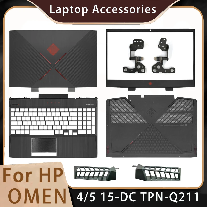 New For HP OMEN 4/5 15-DC TPN-Q211 Laptop Accessories Lcd Back Cover/Front Bezel/Palmrest/Bottom/Hinges L24369-001 L32773-001
New For HP OMEN 4/5 15-DC TPN-Q211 Laptop Accessories Lcd Back Cover/Front Bezel/Palmrest/Bottom/Hinges L24369-001 L32773-001