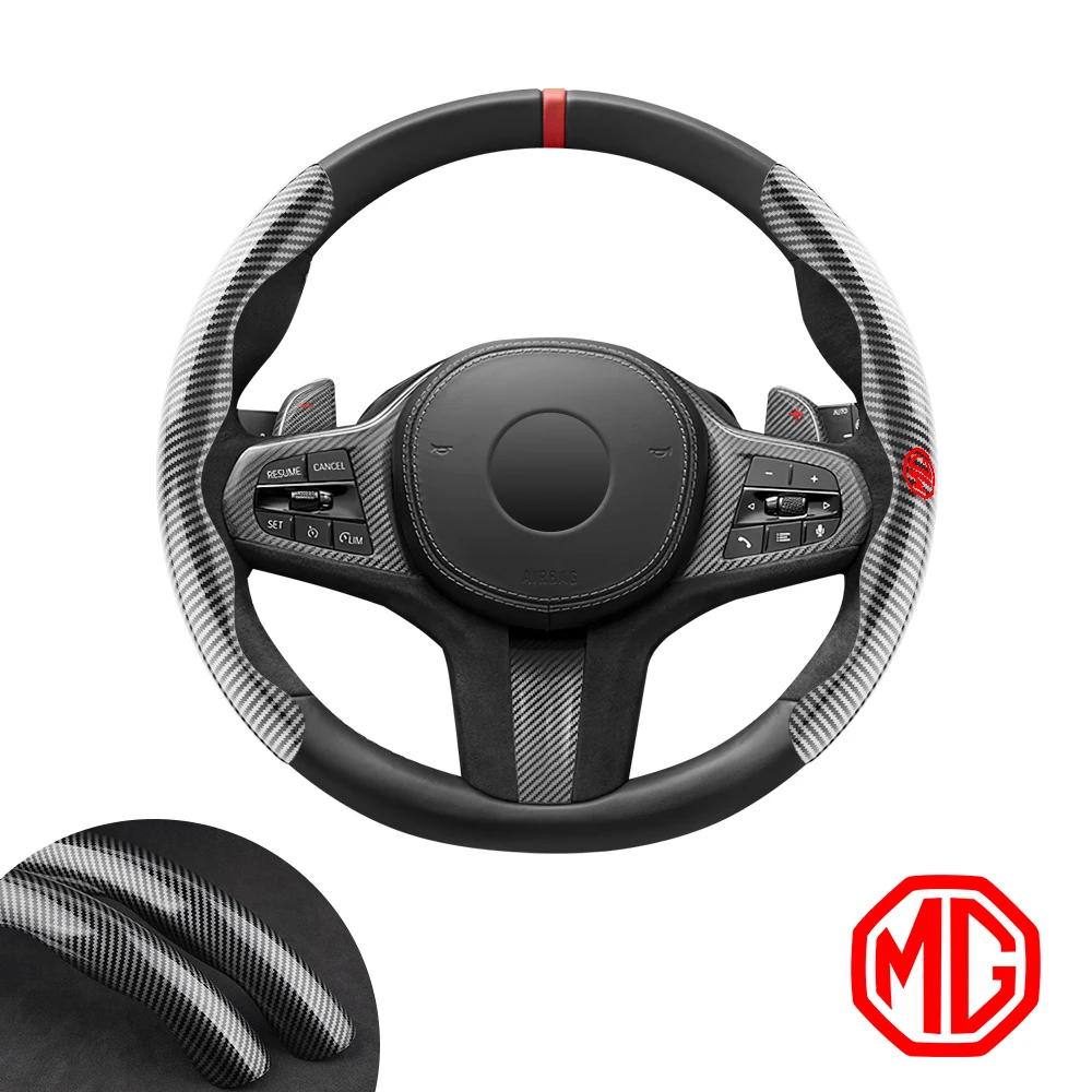 for mg zs express MG 3 6 7 gs tf zr zt X-Powe car steering wheel cover car accessories
for mg zs express MG 3 6 7 gs tf zr zt X-Powe car steering wheel cover car accessories