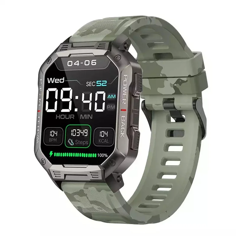 

NX3 Smart Watch Men Bluetooth Call Rugged Outdoor Sport Smartwatch 1.83inch Heard Rate Blood Pressure Health Monitoring