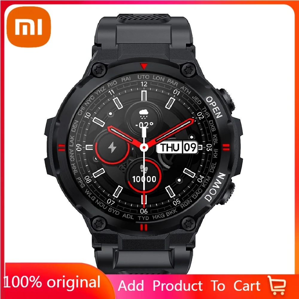 Xiaomi K22 Bluetooth Call Smart Watch Men Multifunction Smartwatch Music Control Clock Women Sport Watch Fitness Tracker
Xiaomi K22 Bluetooth Call Smart Watch Men Multifunction Smartwatch Music Control Clock Women Sport Watch Fitness Tracker