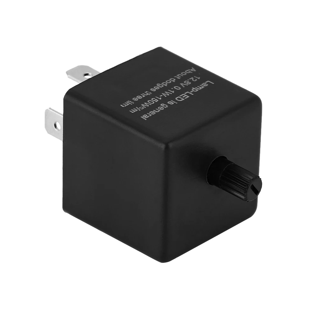 Adjustable Electronic 3Pin 12V LED Car Flasher Relay Flash Fix Blinker Indicator 1
Adjustable Electronic 3Pin 12V LED Car Flasher Relay Flash Fix Blinker Indicator 1