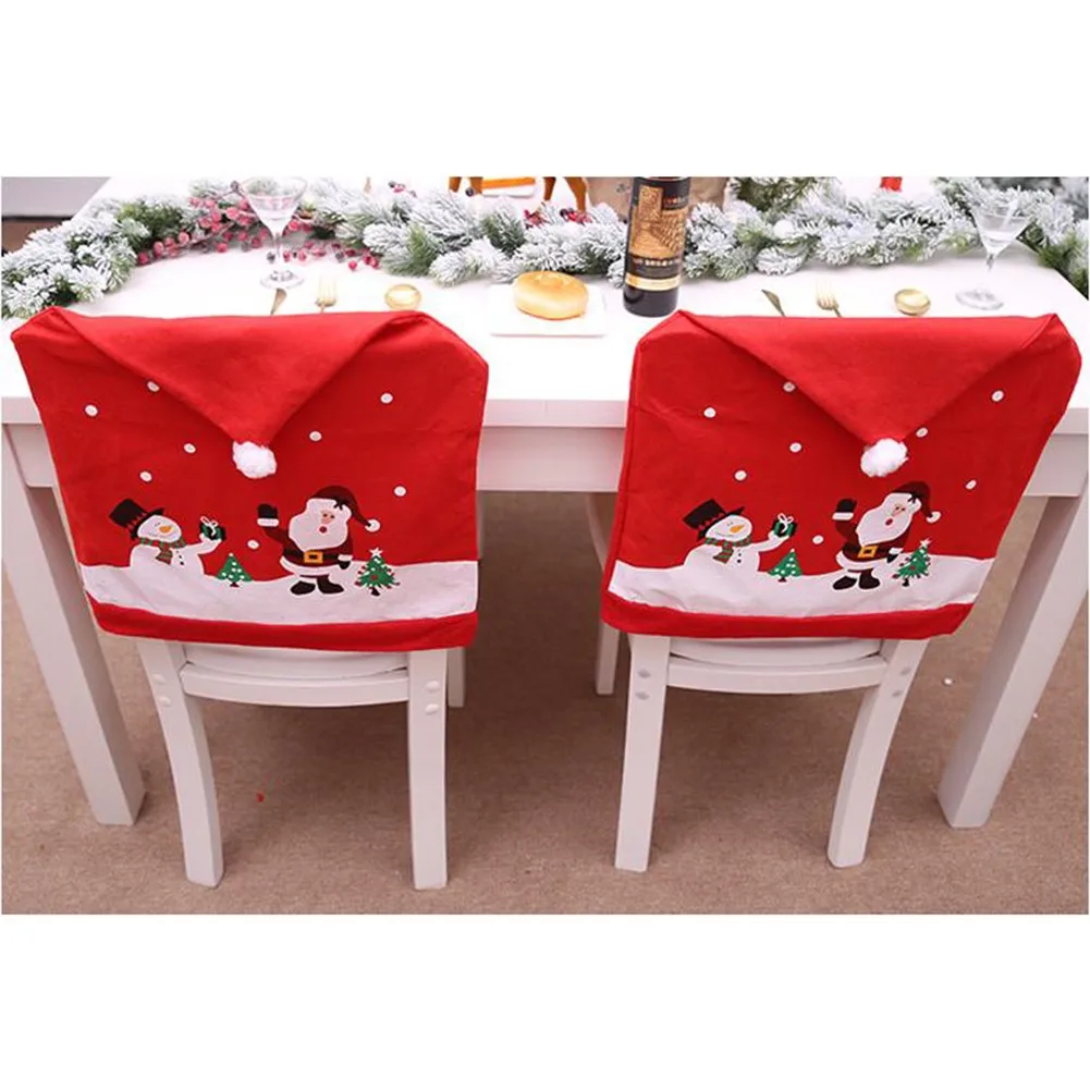 Christmas Santa Claus Snowman Chair Cover Red Printing Chair Cover Stool Cover 60x50cm Restaurant Decor For Home Party Ornaments
Christmas Santa Claus Snowman Chair Cover Red Printing Chair Cover Stool Cover 60x50cm Restaurant Decor For Home Party Ornaments