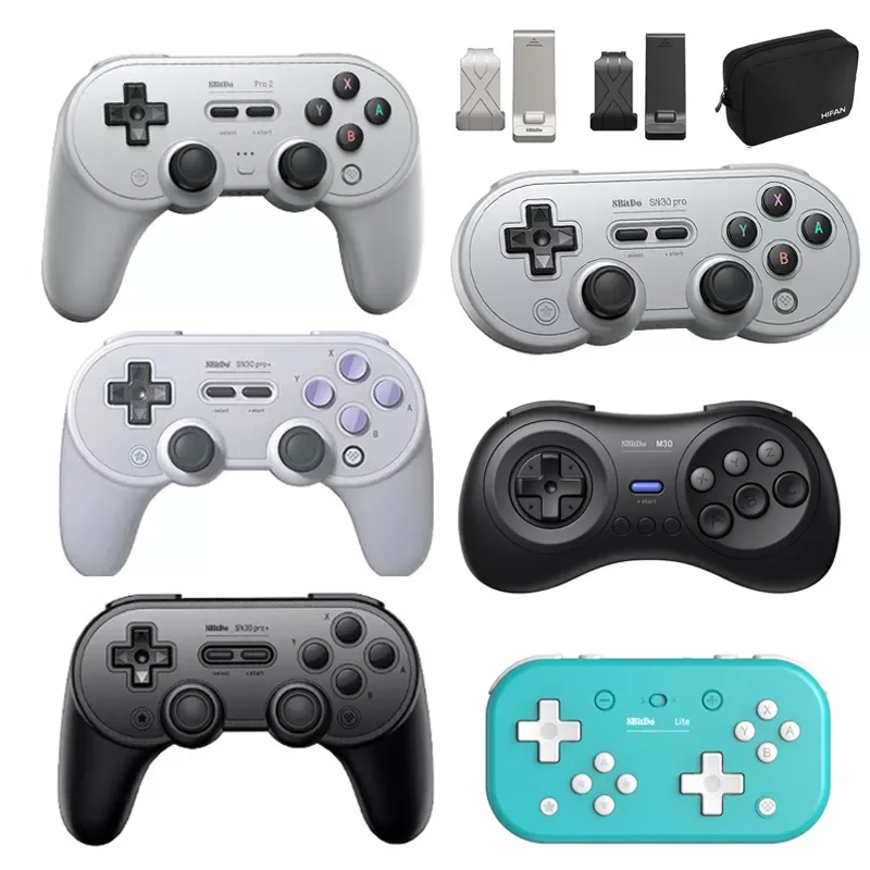8BitDo Bluetooth Wireless Controller Gamepad Joystick Switch Pro Controller Control Game Accessories
8BitDo Bluetooth Wireless Controller Gamepad Joystick Switch Pro Controller Control Game Accessories