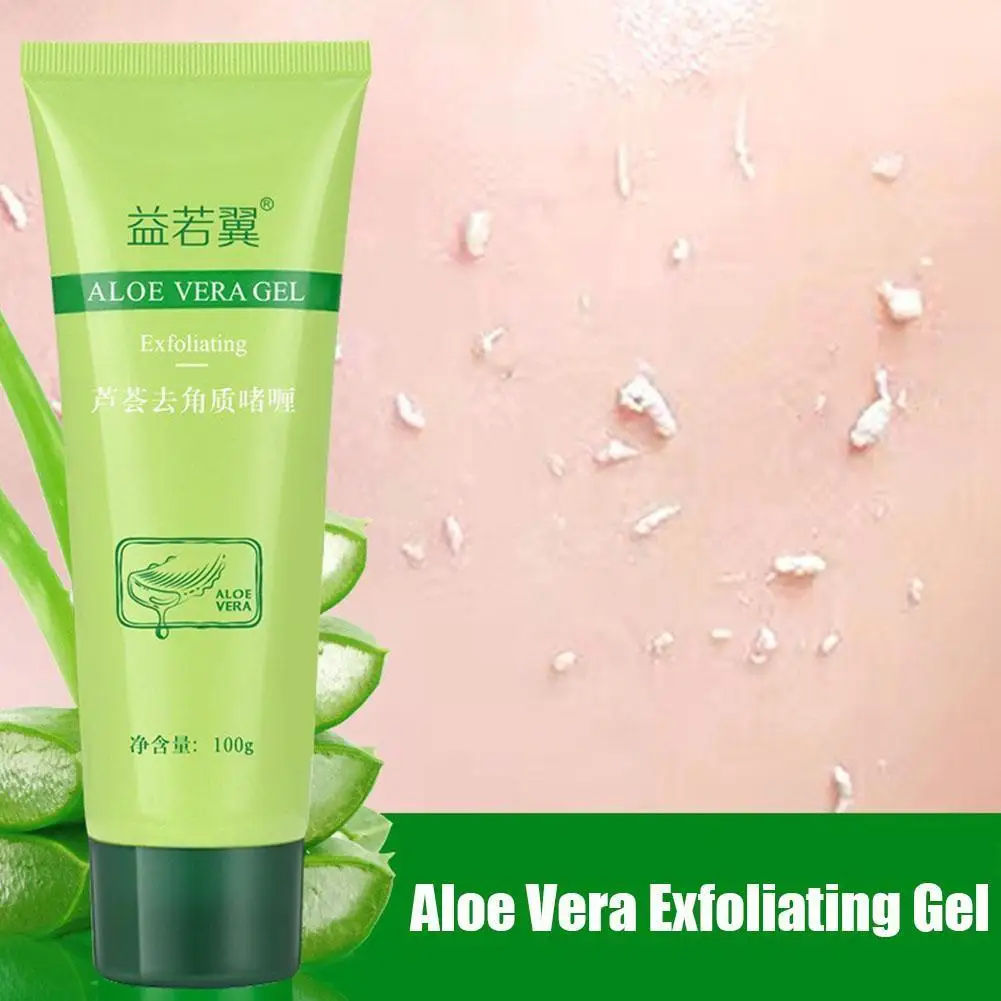 

Exfoliating Aloe Vera Gel Deep Cleansing Exfoliant Scrub Facial Body Exfoliation Mud Rub Exfoliator Face Exfoliants Body Ge X2F7