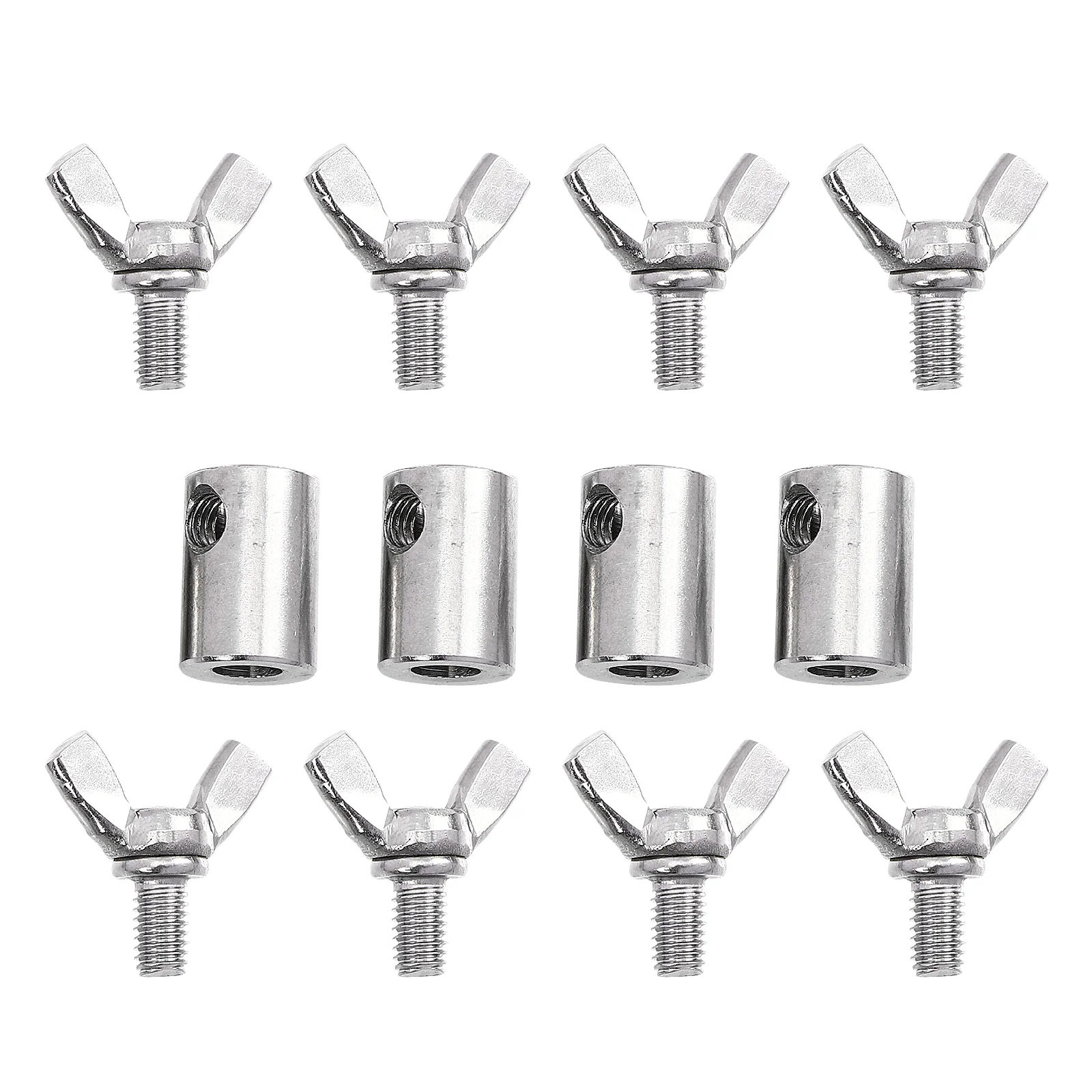 8 Pcs Wire Rope Butterfly Buckle Clamp Wire Rope Electric Wire Fasteners Wire Rope Stainless Steel Rope Clamp
8 Pcs Wire Rope Butterfly Buckle Clamp Wire Rope Electric Wire Fasteners Wire Rope Stainless Steel Rope Clamp