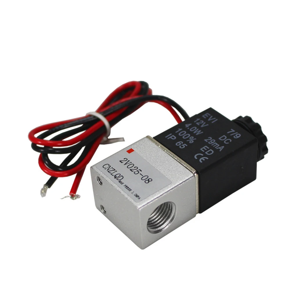 Two-way Electric Solenoid Valve Waterproof 1/4" DC 12V Compressor Normally Pneumatic Valves Aluminum Gas Liquid
Two-way Electric Solenoid Valve Waterproof 1/4" DC 12V Compressor Normally Pneumatic Valves Aluminum Gas Liquid