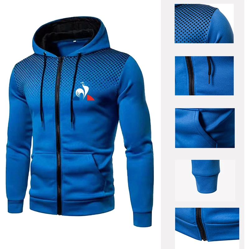 Men's Hooded Zip Sweatshirt For 2023 High Quality Casual Hoodie Brand Printed Coat Loose Size Sweater For Autumn/Winter S-3XL
Men's Hooded Zip Sweatshirt For 2023 High Quality Casual Hoodie Brand Printed Coat Loose Size Sweater For Autumn/Winter S-3XL