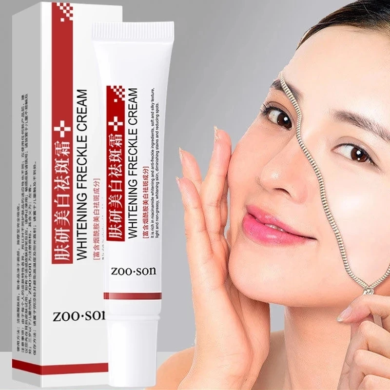 Effective Whitening Freckle Cream Remove Dark Spots Anti Freckle Cream Niacinamide Fade Pigmentation Melasma Brighten Creams
Effective Whitening Freckle Cream Remove Dark Spots Anti Freckle Cream Niacinamide Fade Pigmentation Melasma Brighten Creams