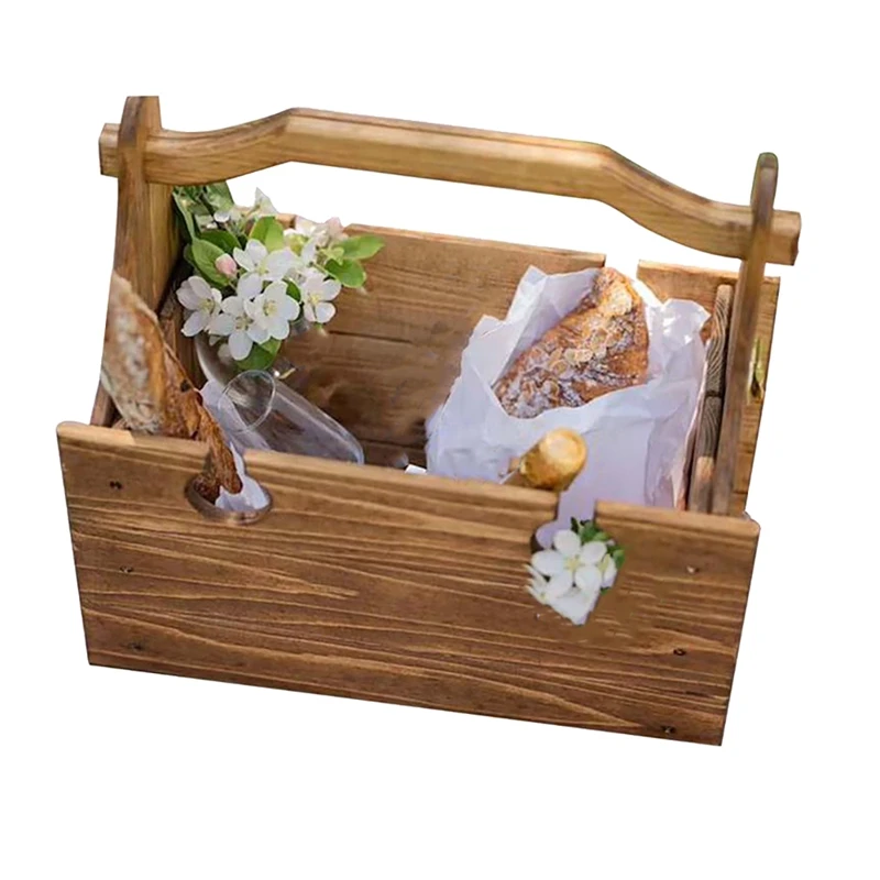 Folding Picnic Basket Table Outdoor Picnic Table Holder Portable Wine Table Fruit Snack Basket For Beach Camping
Folding Picnic Basket Table Outdoor Picnic Table Holder Portable Wine Table Fruit Snack Basket For Beach Camping