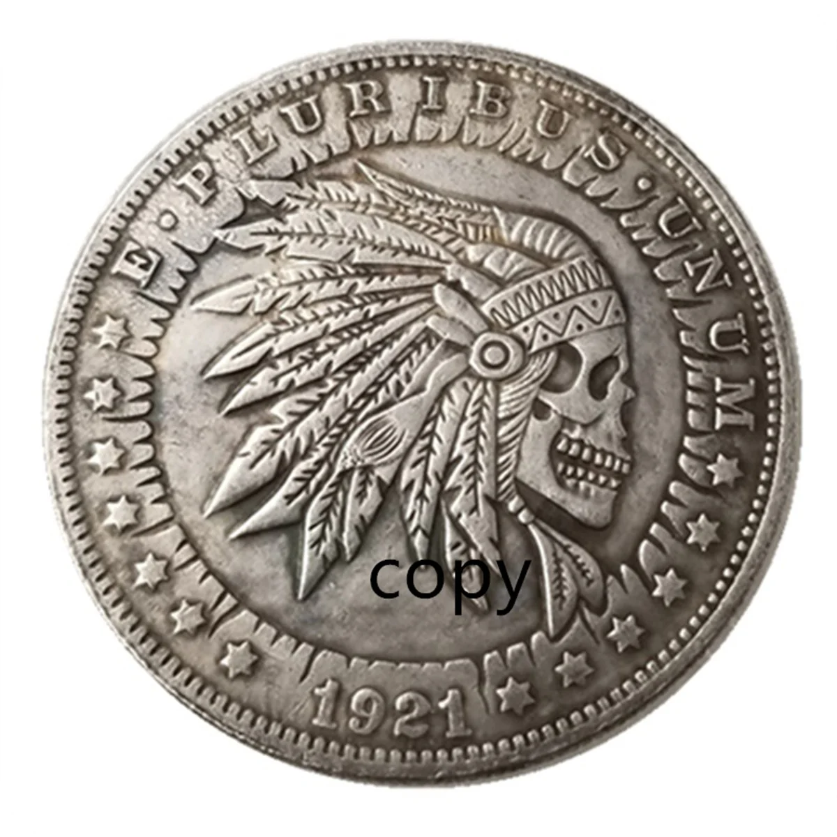 1921 Skeleton Rangers COIN US Coin Gift Challenge REPLICA Commemorative Coin - REPLICA Coin Medal Coins Collection 
1921 Skeleton Rangers COIN US Coin Gift Challenge REPLICA Commemorative Coin - REPLICA Coin Medal Coins Collection