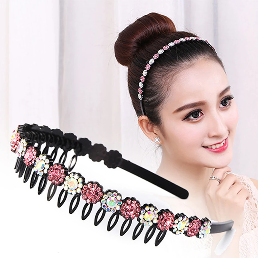Unisex Hairband Bezel Headband Men Women Sports Hair Band Hoop Top Metal Double Bangs Flower Rhinestone Hair Accessories
Unisex Hairband Bezel Headband Men Women Sports Hair Band Hoop Top Metal Double Bangs Flower Rhinestone Hair Accessories