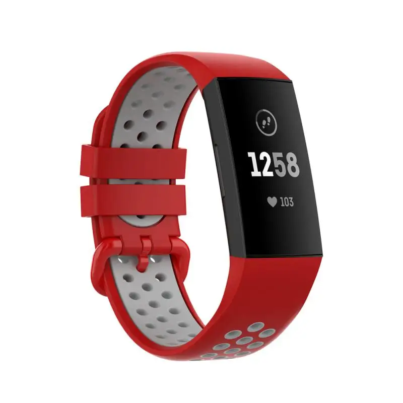 Replaceable Strap Soft Dual-color Silicone Strap Breathable Smart Accessories Watchband For Fitbit Charge Universal
Replaceable Strap Soft Dual-color Silicone Strap Breathable Smart Accessories Watchband For Fitbit Charge Universal