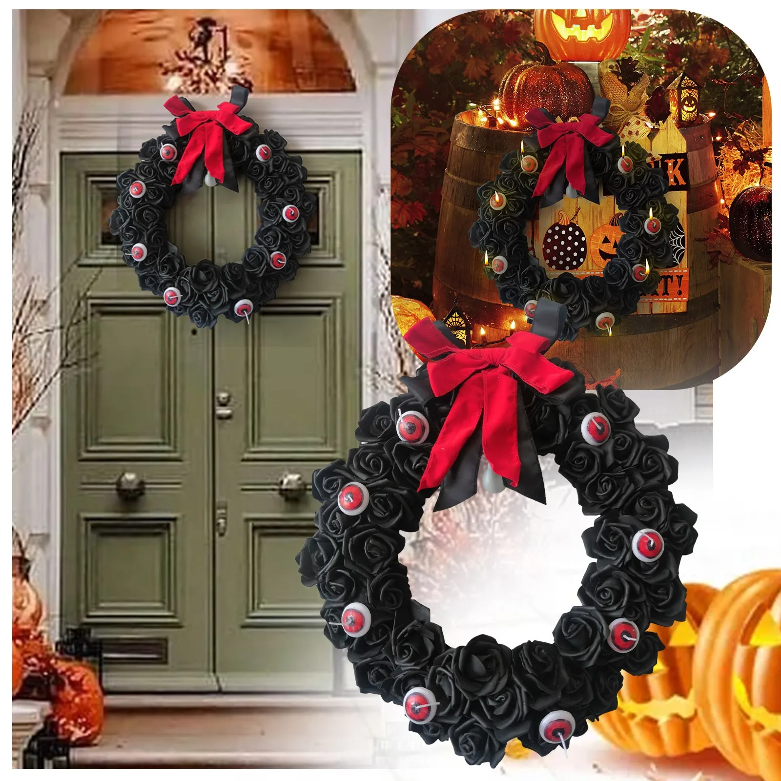 Halloween Decoration Garland Eyeball Decoration Years Sign for Front Door Fall Lighted Wreaths Lighted Valentine Wreath
Halloween Decoration Garland Eyeball Decoration Years Sign for Front Door Fall Lighted Wreaths Lighted Valentine Wreath