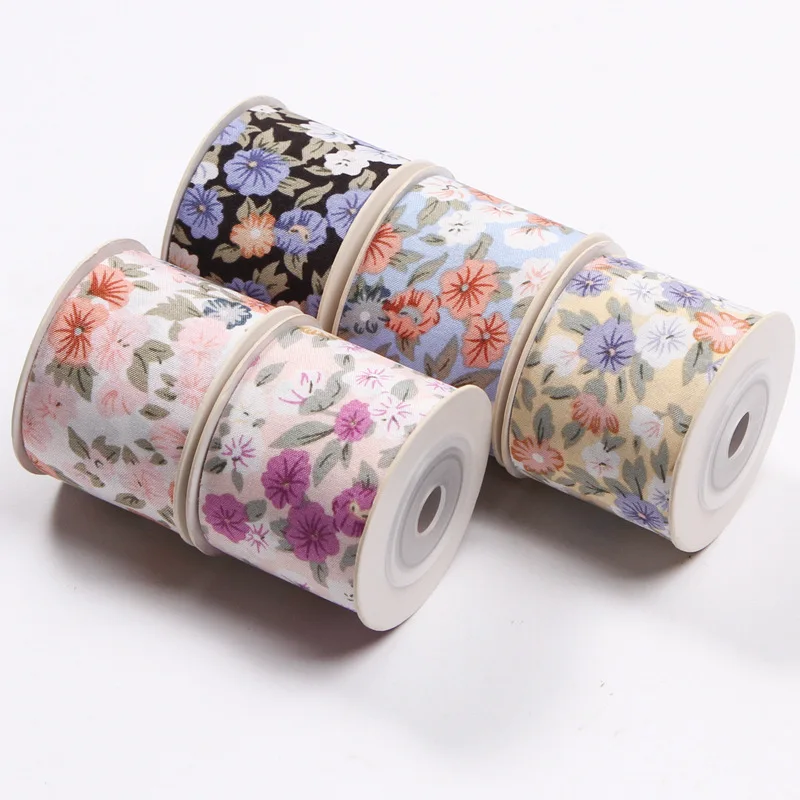 5 Yards 25/40mm Linen Cotton Double-Sided Flower Printed Webbing Ribbon For Bow Cap DIY Clothing Party Gift Packing,5Yc9773
5 Yards 25/40mm Linen Cotton Double-Sided Flower Printed Webbing Ribbon For Bow Cap DIY Clothing Party Gift Packing,5Yc9773