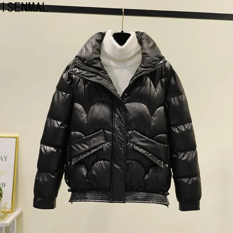 New Fashion Winter Puffer Jacket Women Casual Warm Parkas Female Korean Loose Long Sleeve Coat Parka Women Clothing
New Fashion Winter Puffer Jacket Women Casual Warm Parkas Female Korean Loose Long Sleeve Coat Parka Women Clothing