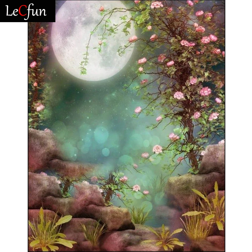 LeCfun Fancy Moon Scenery Diamond Painting Kits 5D Full Drill Diamonds Art Square/Round Gem Rhineston Paint By Number Picture
LeCfun Fancy Moon Scenery Diamond Painting Kits 5D Full Drill Diamonds Art Square/Round Gem Rhineston Paint By Number Picture
