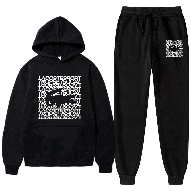 Fashionable new printed men's casual suit fleece hooded sweater sportswear + sports pants 2-piece set of men's casual sportswear
Fashionable new printed men's casual suit fleece hooded sweater sportswear + sports pants 2-piece set of men's casual sportswear