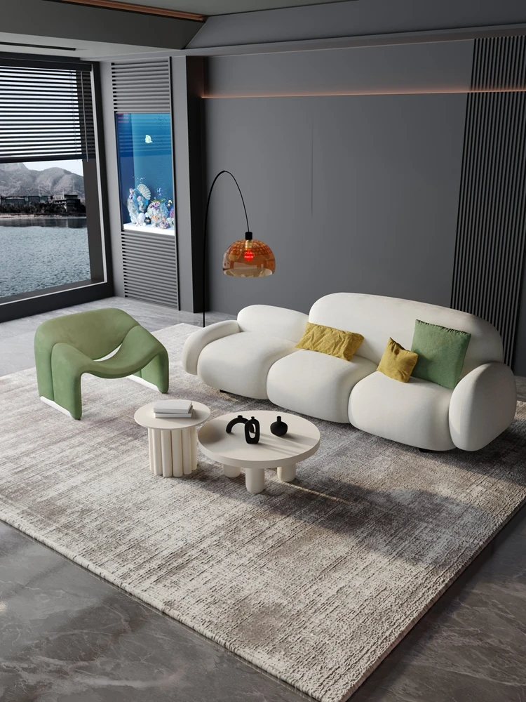 Living room modern simple wind beancurd block shape straight line fabric sofa small apartment light luxury beauty salon sofa
Living room modern simple wind beancurd block shape straight line fabric sofa small apartment light luxury beauty salon sofa