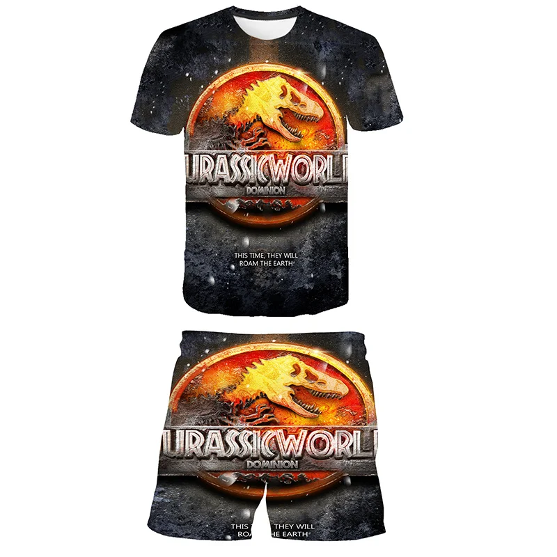 Kids Boys Girls Clothing Sets Cartoon Style Jurassic World Dominion T shirt Clothes Dinosaur T-Shirt+Pant 2pcs Children Suits
Kids Boys Girls Clothing Sets Cartoon Style Jurassic World Dominion T shirt Clothes Dinosaur T-Shirt+Pant 2pcs Children Suits