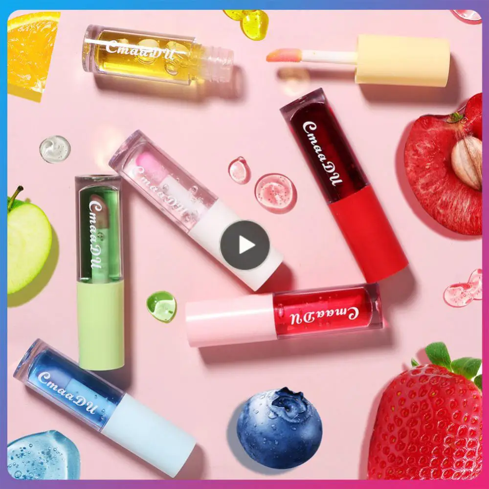 Fruit Lip Gloss Lip Care Lip Oil Liquid Lipstick 6 Colors Moisturizing Color Change Lip Glaze Cosmetics Lip Nourish Lips Makeup
Fruit Lip Gloss Lip Care Lip Oil Liquid Lipstick 6 Colors Moisturizing Color Change Lip Glaze Cosmetics Lip Nourish Lips Makeup