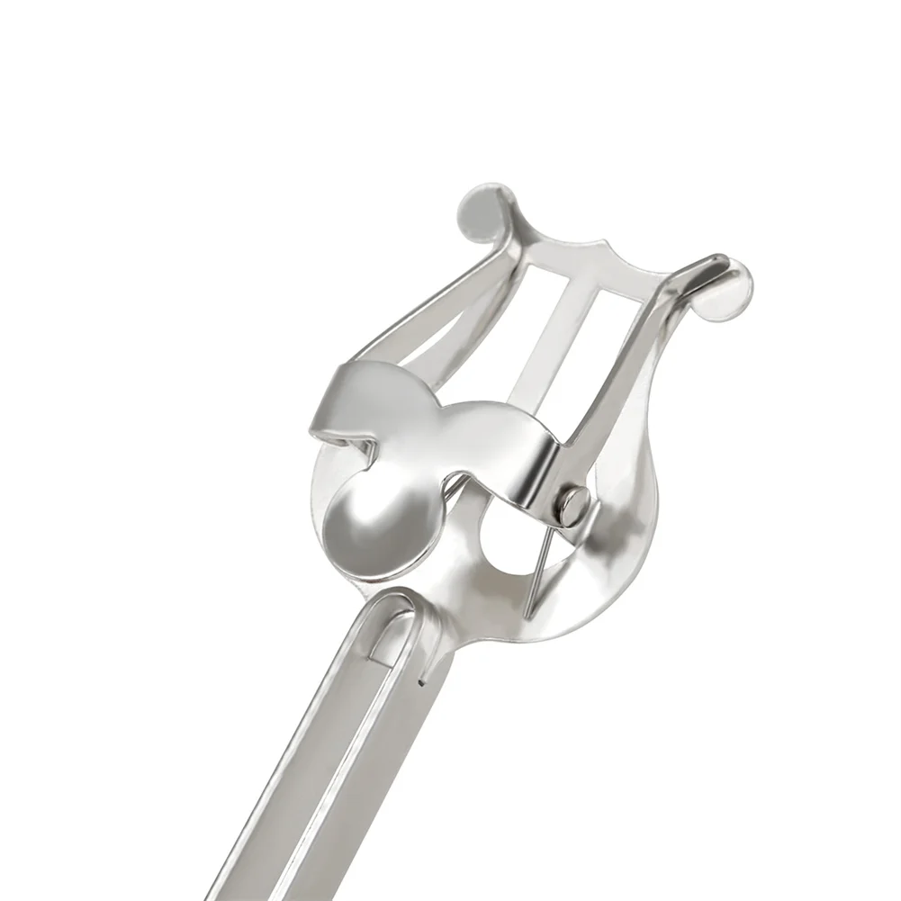 Music Stand Lyre For Trumpet Metal Silver Trumpet Marching Lyre Trumpet Marching Music Stand 18*6.2*7.2 Durable
Music Stand Lyre For Trumpet Metal Silver Trumpet Marching Lyre Trumpet Marching Music Stand 18*6.2*7.2 Durable