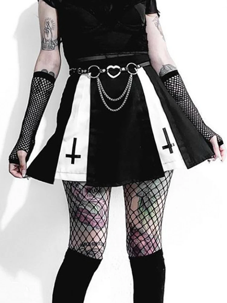 Goth Dark Mall Gothic Aesthetic A-line Women Mini Skirts Grunge E-girl High Raise Patchwork Partywear Punk Emo Sexy Alt Clothes
Goth Dark Mall Gothic Aesthetic A-line Women Mini Skirts Grunge E-girl High Raise Patchwork Partywear Punk Emo Sexy Alt Clothes