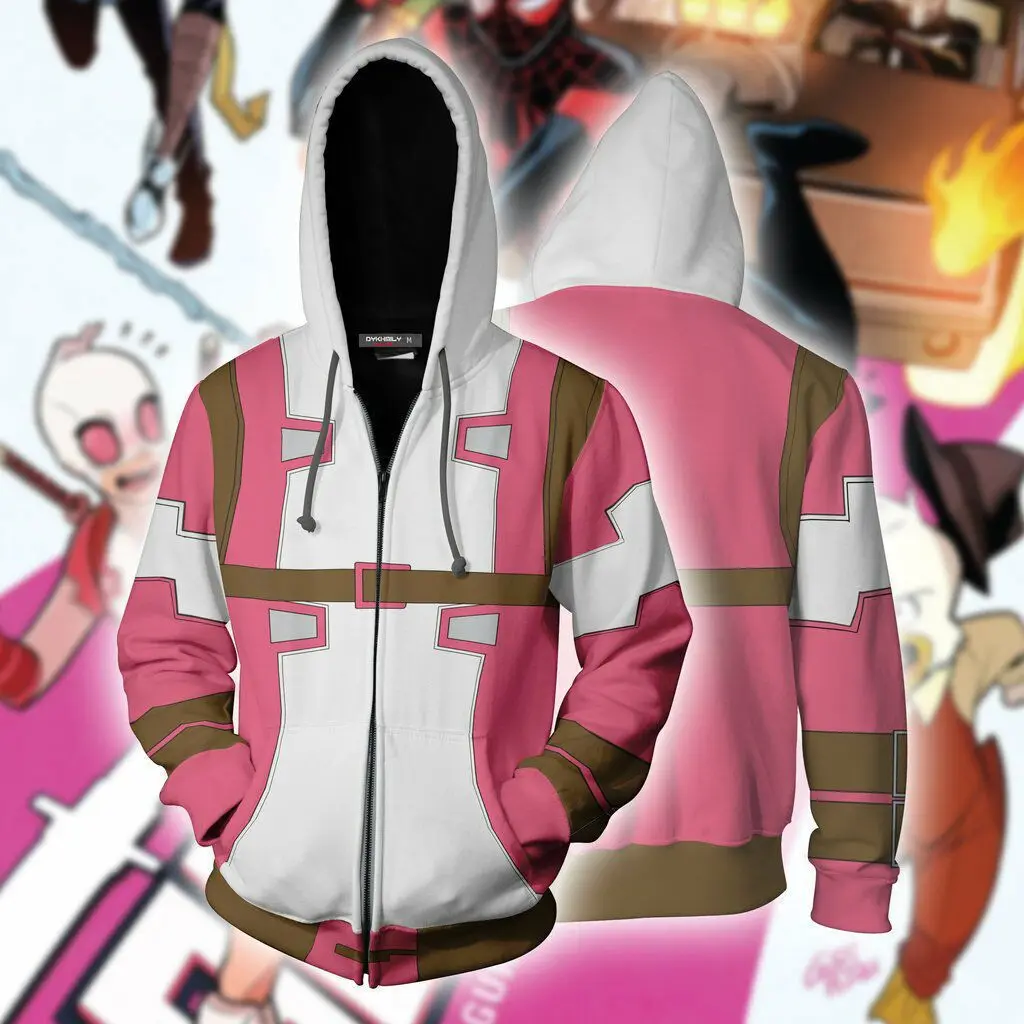 Foreign Trade New Death Waiter Series 3D Digital Printing Hooded Cardigan Sweater Cosplay Animation Peripheral Customization
Foreign Trade New Death Waiter Series 3D Digital Printing Hooded Cardigan Sweater Cosplay Animation Peripheral Customization