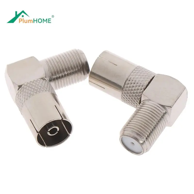 5 pcs RF Coaxial 90 Degree Right Angled TV Aerial Cable Connector RF Coaxial F Female to TV Female Plug to Female Socket HOT!!!
5 pcs RF Coaxial 90 Degree Right Angled TV Aerial Cable Connector RF Coaxial F Female to TV Female Plug to Female Socket HOT!!!