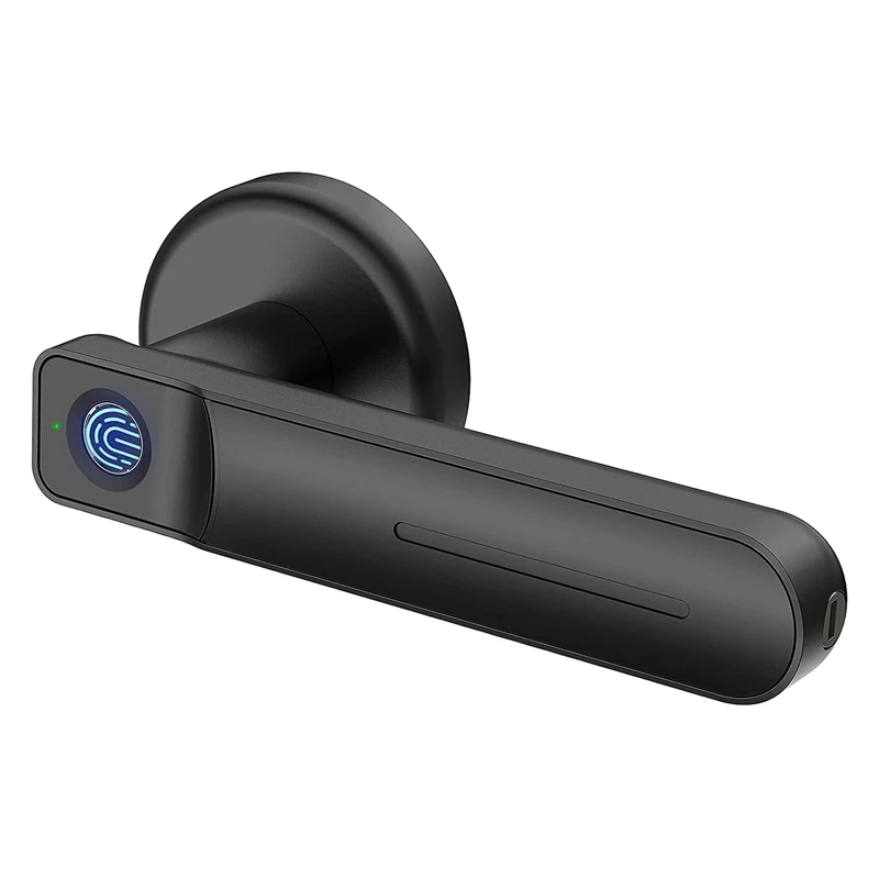 Fingerprint Door Lock,Smart Biometric Lock Safe Handle,Keyless Entry Door Locks for Family Residence Office Door
Fingerprint Door Lock,Smart Biometric Lock Safe Handle,Keyless Entry Door Locks for Family Residence Office Door