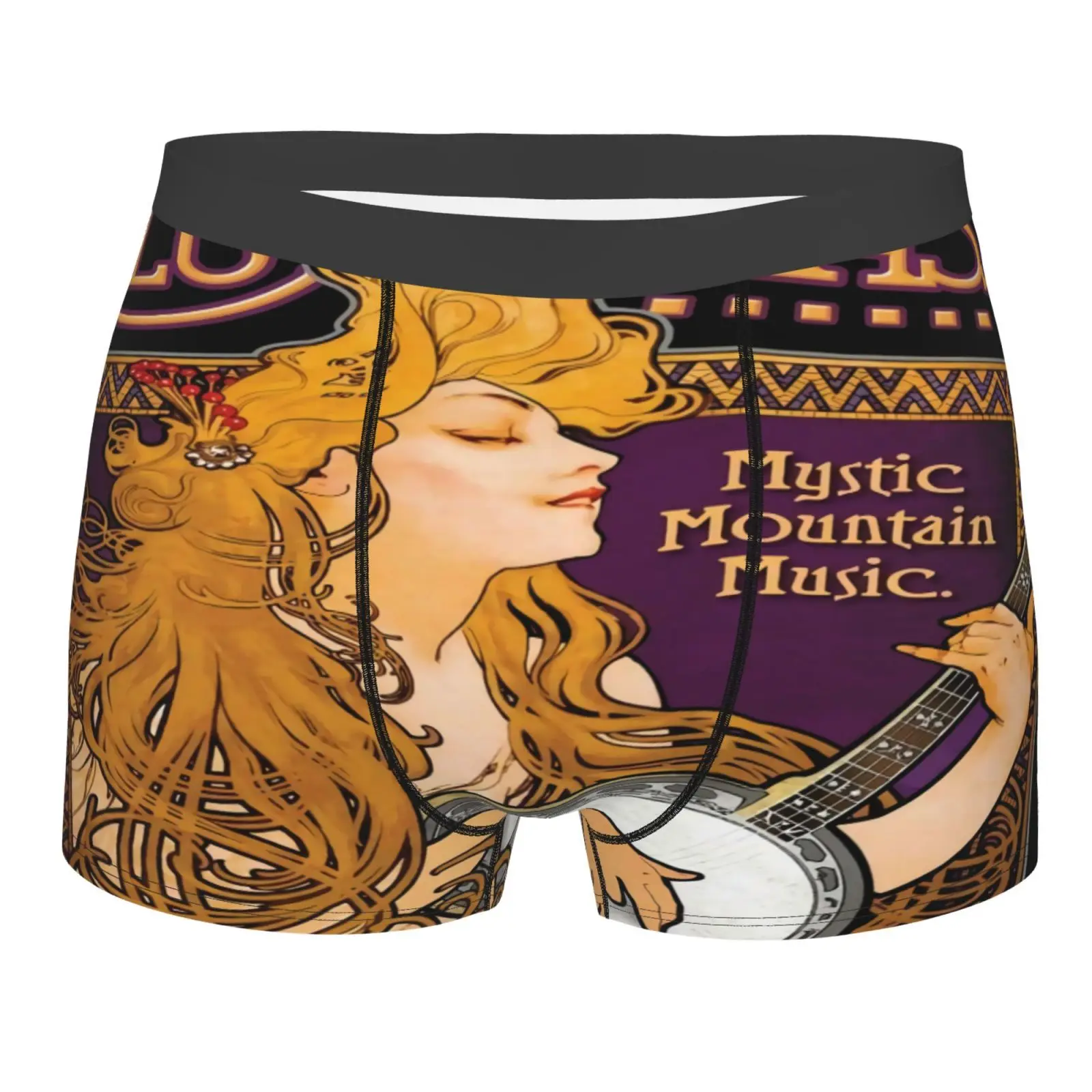 Bluegrass Banjo In The Style Of Boxer Briefs Men Sexy Clothing Woman Pajamas Polyester For Men U Pouch Underwear Men Low Black
Bluegrass Banjo In The Style Of Boxer Briefs Men Sexy Clothing Woman Pajamas Polyester For Men U Pouch Underwear Men Low Black