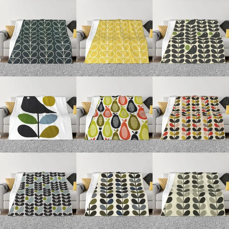 Orla Kiely Linear Stem Grey Blanket Warm Fleece Soft Flannel Scandinavian Throw Blankets for Bed Sofa Outdoor Autumn
Orla Kiely Linear Stem Grey Blanket Warm Fleece Soft Flannel Scandinavian Throw Blankets for Bed Sofa Outdoor Autumn