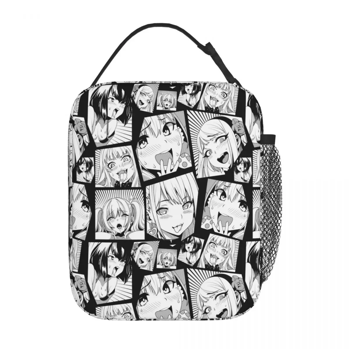 Sexy Anime Waifu Girl Face Emotion Insulated Lunch Bags Storage Food Box Portable Thermal Cooler Lunch Box Outdoor
Sexy Anime Waifu Girl Face Emotion Insulated Lunch Bags Storage Food Box Portable Thermal Cooler Lunch Box Outdoor