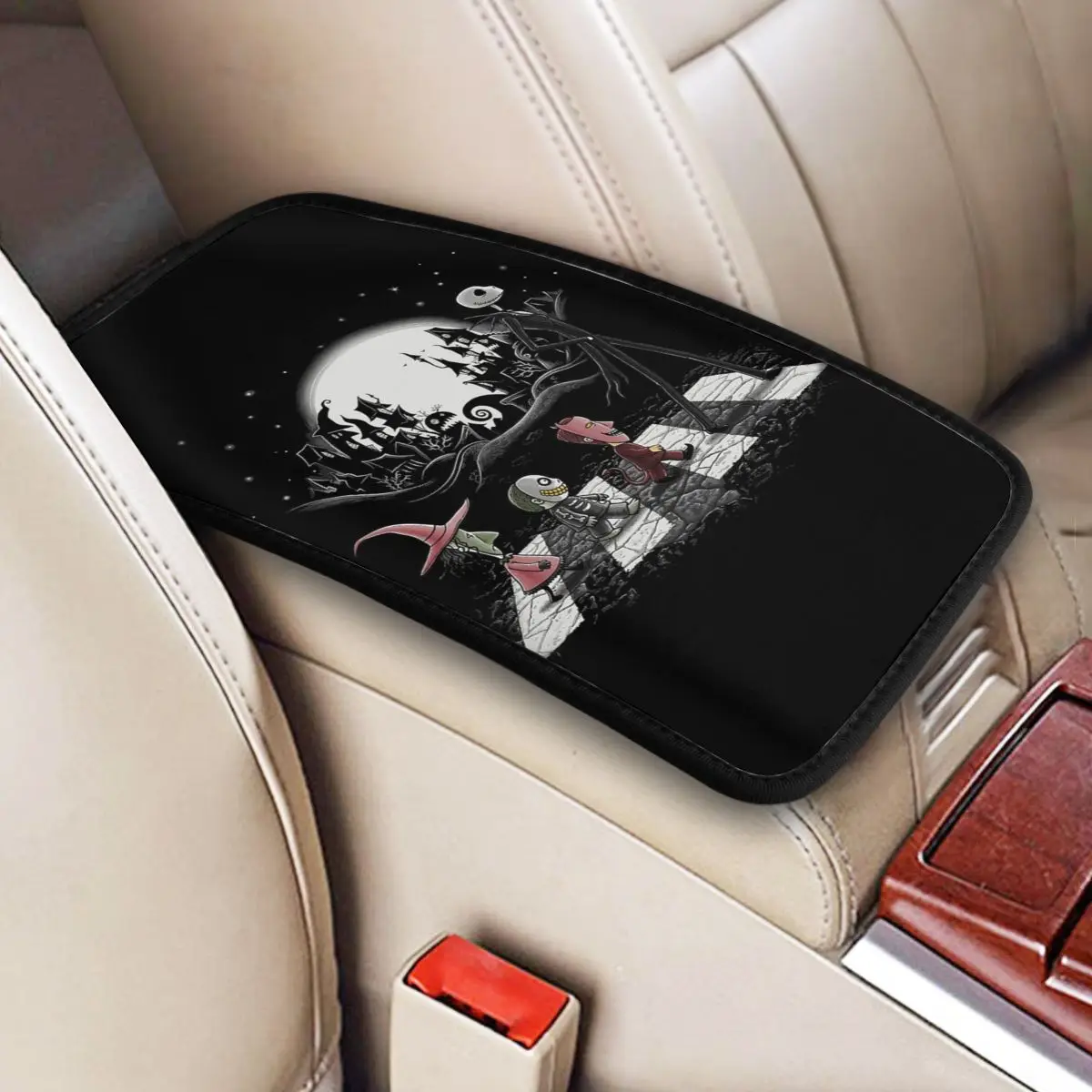 Halloween Skull Jack Car Armrest Cover Cool Tim Burton Christmas Horror Movie Center Console Pad Storage Box Protector Mat
Halloween Skull Jack Car Armrest Cover Cool Tim Burton Christmas Horror Movie Center Console Pad Storage Box Protector Mat