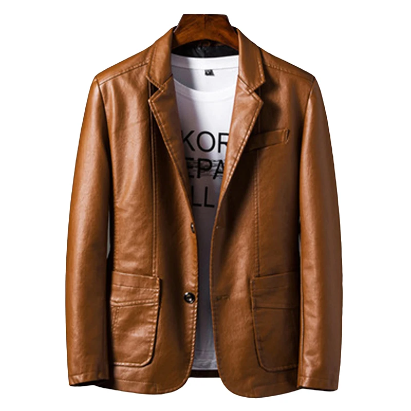 2021 Long PU Faux Leather Blazers Leather Jacket Coat Brand New Trend Slim Youth Popular Casual Youth Jackets Outerwear Coats
2021 Long PU Faux Leather Blazers Leather Jacket Coat Brand New Trend Slim Youth Popular Casual Youth Jackets Outerwear Coats