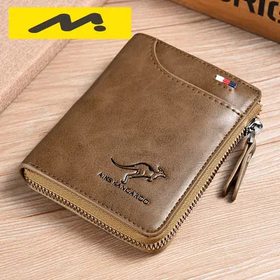 Blocking Vintage Business Kangaroo Credit Card Holder Case Anti-Theft Clutch Short Men's Leather Wallet Large Capacity
Blocking Vintage Business Kangaroo Credit Card Holder Case Anti-Theft Clutch Short Men's Leather Wallet Large Capacity