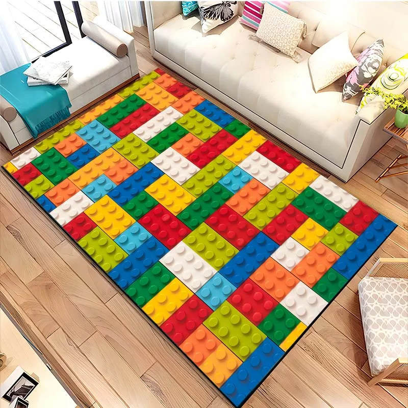 15 Size Colorful Geometric Building Blocks Toy Carpet Living Room Bedroom Home Children's Room Decoration Non-slip Floor Mat
15 Size Colorful Geometric Building Blocks Toy Carpet Living Room Bedroom Home Children's Room Decoration Non-slip Floor Mat
