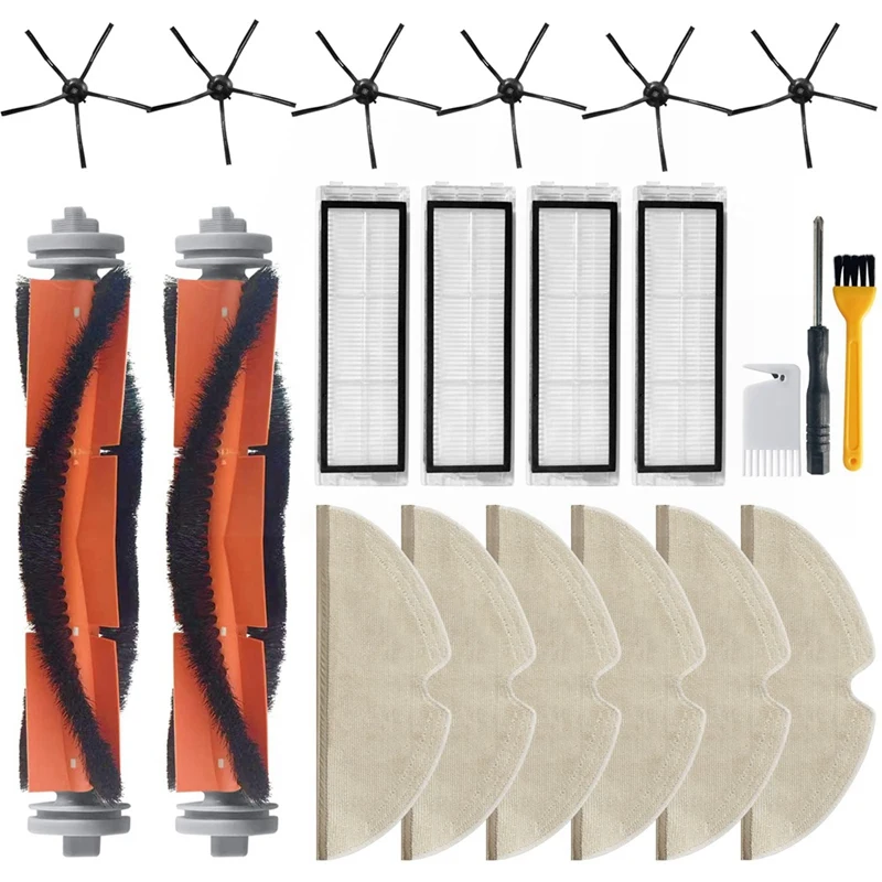1Set Robot Sweeping Accessories Main Brush Side Brushes HEPA Filters For Roborock S50 S51 S5 S6
1Set Robot Sweeping Accessories Main Brush Side Brushes HEPA Filters For Roborock S50 S51 S5 S6