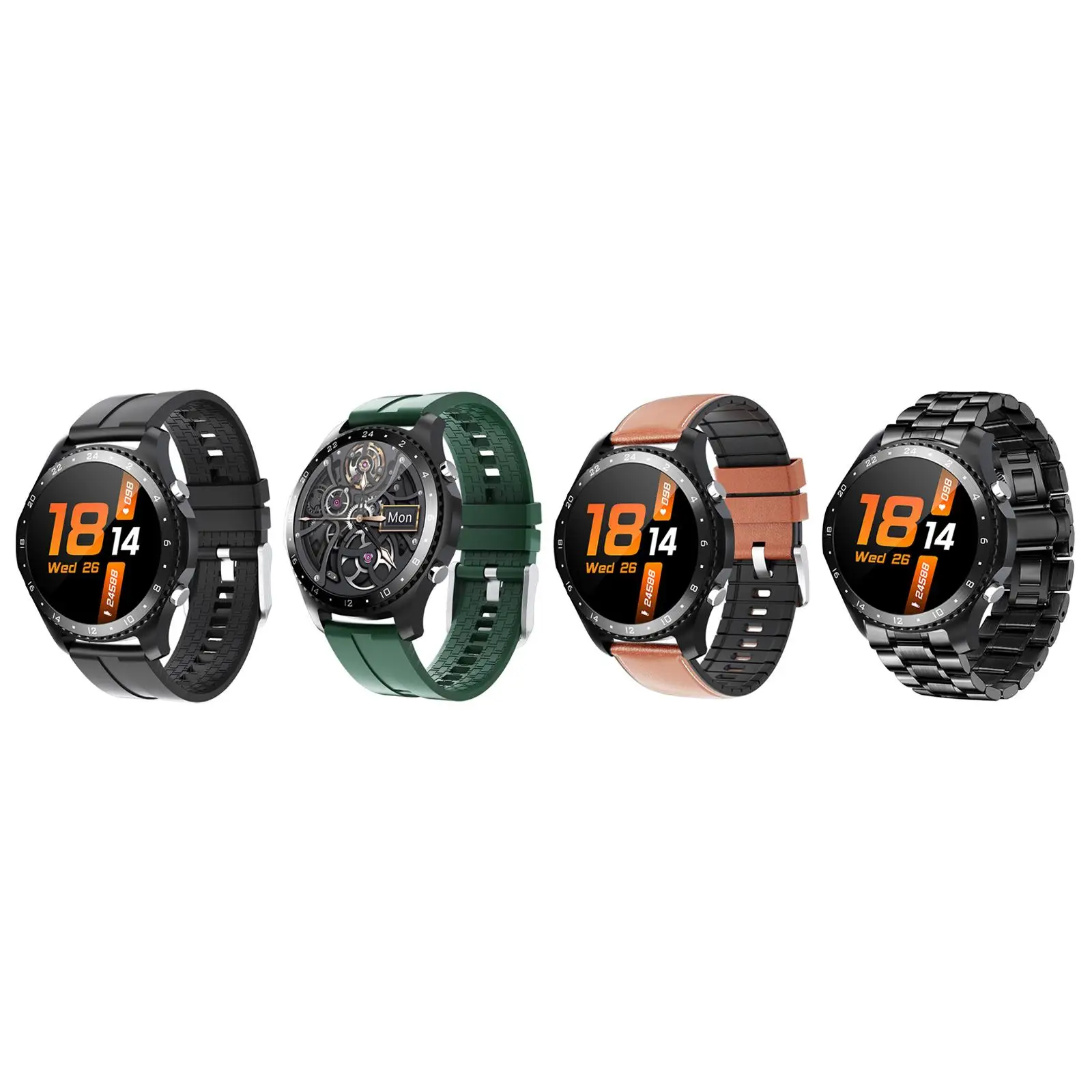Ck30 Bluetooth Smart Watch 1.28" Touch Screen Body Temperature Fitness Tracker Monitor for Yoga Swimming Hiking Men Women Kids
Ck30 Bluetooth Smart Watch 1.28" Touch Screen Body Temperature Fitness Tracker Monitor for Yoga Swimming Hiking Men Women Kids