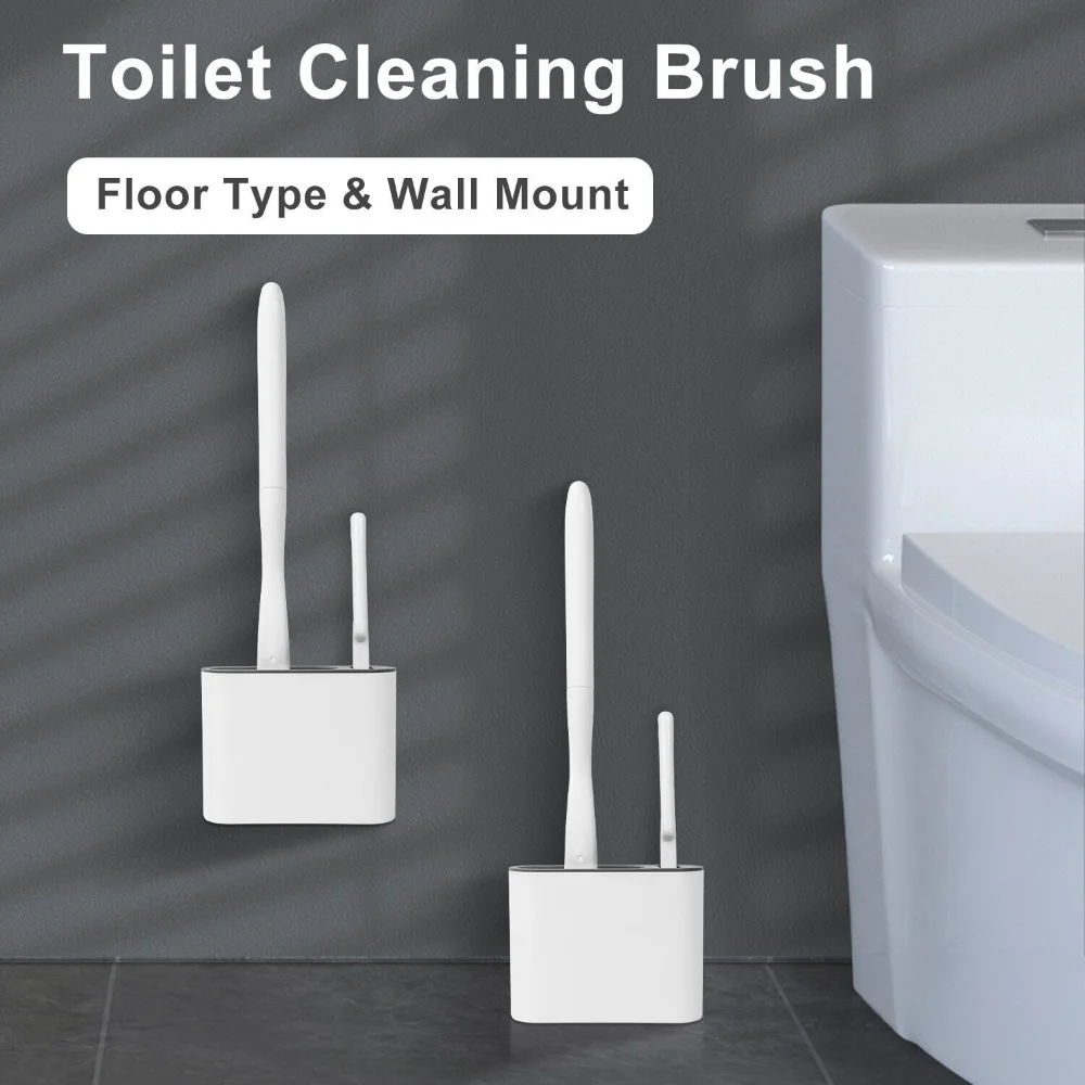 Silicone Toilet Brush Set Japanese Home Bathroom Wall Hanging Toilet Crevice Brush Soft Bathroom Cleaning Tools
Silicone Toilet Brush Set Japanese Home Bathroom Wall Hanging Toilet Crevice Brush Soft Bathroom Cleaning Tools